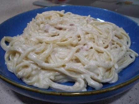 espaguettis a la carbonara